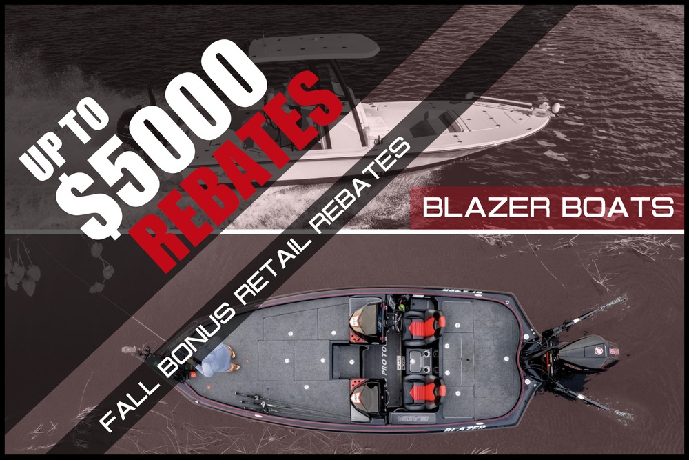 Blazer Boat Rebates